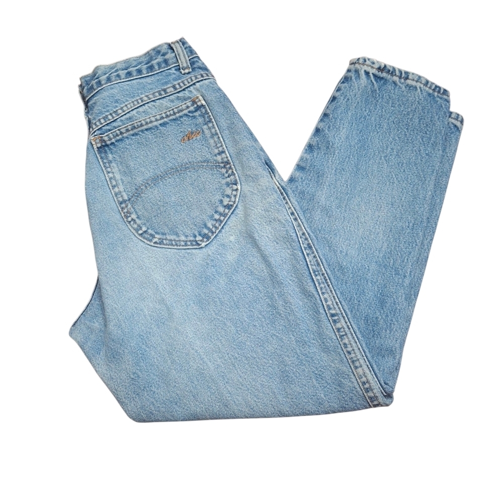 Chic Light Blue Straight Leg Jeans